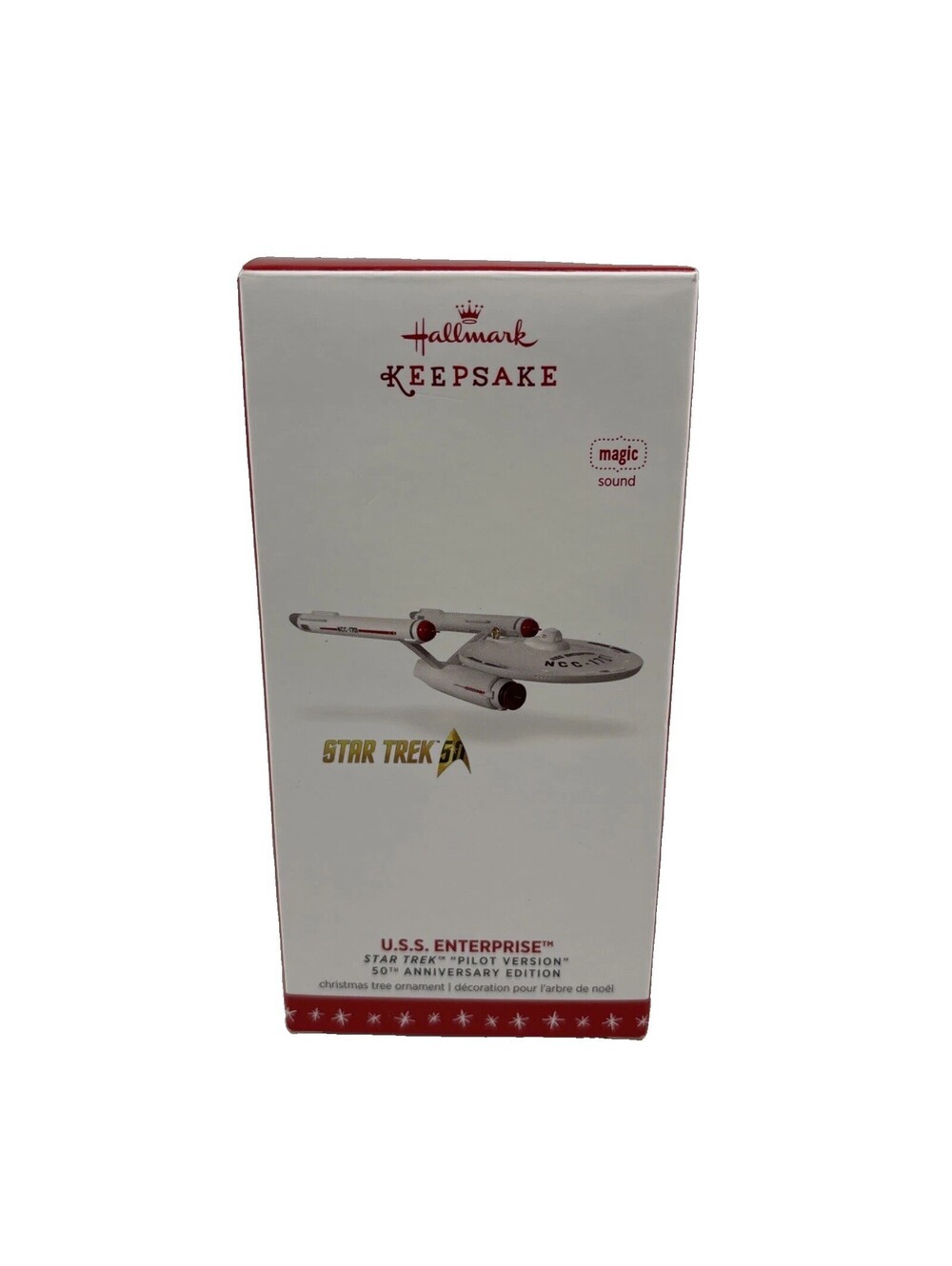 Hallmark Keepsake Star Trek USS Enterprise 50th Anniversary Pilot Version